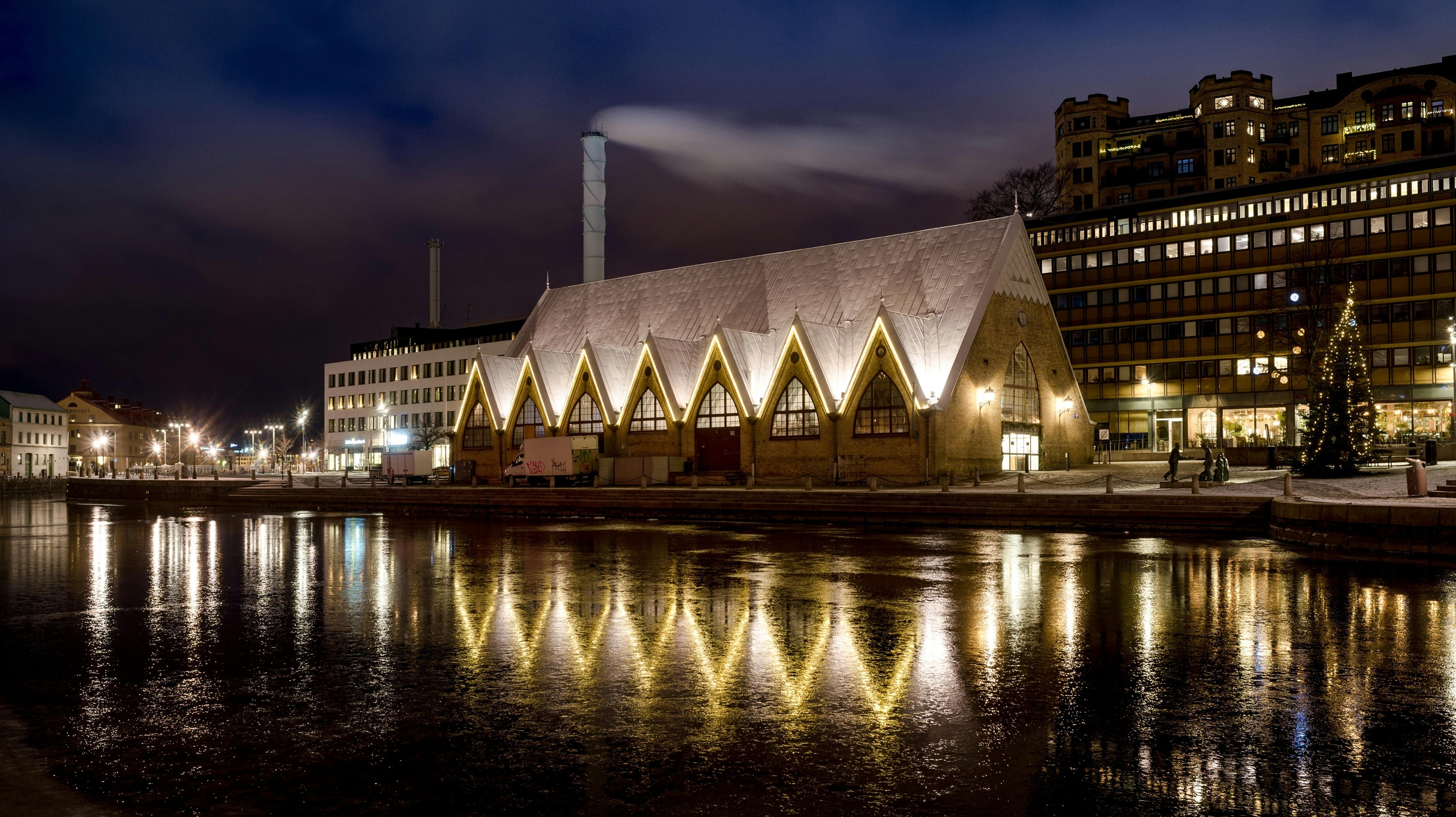 Gothenburg River and Factory